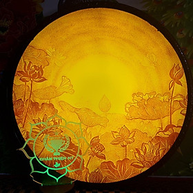 Đèn hào quang trúc chỉ in_HQTC69