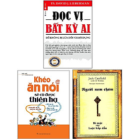 Sách - Combo Khéo Ăn Nói Sẽ Có Được Thiên Hạ + Người Nam Châm + Đọc Vị Bất kì Ai