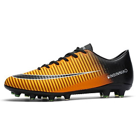 LSYAAAAA Giày bóng đá nam cao mắt cá chân FG/TF Giày bóng đá nhân tạo Sân bóng đá Boots Kiểm soát tăng cường Giày tập luyện Nhiều kiểu tùy chọn