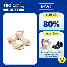 Giày cao gót quai ngang basic mwc nucg-3950