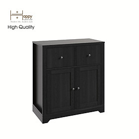 [Happy Home Furniture] CANA,  Tủ kết hợp kệ đựng đồ 2 cửa mở,  80cm x 40cm x 87cm ( DxRxC), TCM_004