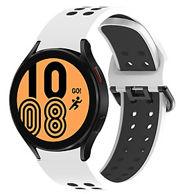 Mua Dây Cao Su Sporty Cho Galaxy Watch 4 / Galaxy Watch 4 Classic Size 40/42/44/46mm (Dây Size 20mm)