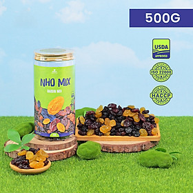 Nho Khô Chile 3 màu hộp 500gr