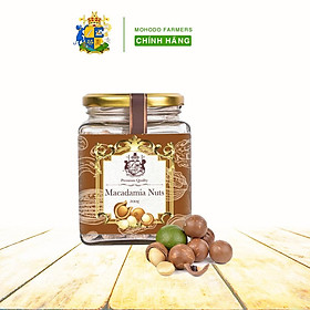 Hạt Macca Nứt Vỏ MOHODO Macadamia Nuts Cung Cấp Protein Tốt Cho Tim Mạch Trí Não Dành Cho Bà Bầu Trẻ Nhỏ Hũ 200G