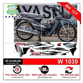 Xe Wave 50cc HaLim mẫu tem mới 2022 màu xanh xám xi măng  XE ĐIỆN XANH SÀI  GÒN