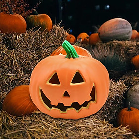 Halloween Lantern Pumpkin Light Supplies Fall Harvest Home Decoration
