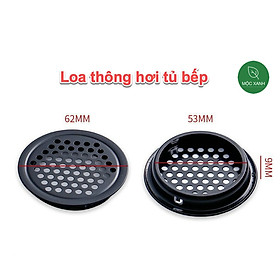 Loa thông hơi cho tủ bếp phi 53mm (Lỗ thông hơi tủ bếp)