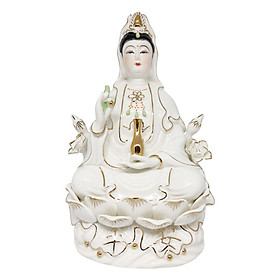 Tượng Quan Âm Búp Sen PT0062 (10inch)