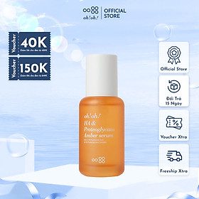 Tinh Chất Dưỡng Ẩm oh!oh! HA & Proteoglycans Amber Serum (with 3.1% Hyaluronic Acid & 5% Proteoglycans Complex) (30ml)