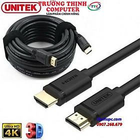 CÁP HDMI 1.4 UNITEK 12M YC 177M hỗ trợ 3D 4K - HÀNG CHÍNH HÃNG