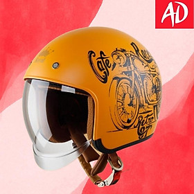 Nón bảo hiểm Royal kính âm M139 tem V7