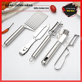 Mua Bộ Dụng Cụ Nhà Bếp 5 Món Chất Liệu Inox Cao Cấp Đồ Dùng Nhà Bếp Thông Minh Chất Lượng Cao