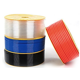 Cuộn dây ống dẫn khí nén PU 8x12mm Đen