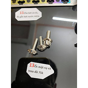 Combo Salaya Gù, ốc mặt nạ và treo đồ, ốc chân kiếng, dán ổ khóa, nắp dầu và ốc cho Vario