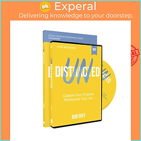 Hình ảnh Sách - Undistracted Study Guide with DVD - Capture Your Purpose. Rediscover Your Joy by Bob Goff (UK edition, paperback)