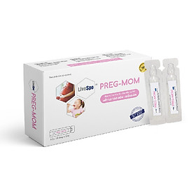 Bào tử lợi khuẩn cho mẹ và bé LiveSpo Preg-Mom hỗ trợ trẻ táo bón biếng ăn