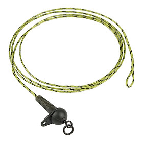 Carp Fishing Leader PE Braided Line with   Clip Quick Change Swivel 35LB