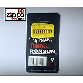 Mua Đá lửa Ronson Vỉ 9 viên màu đỏ mềm - Dùng cho các loại hộp quẹt bật lửa