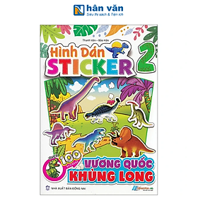 Hình Dán Stickers - 100 Stickers Vương Quốc Khủng Long - Tập 1 Đến Tập 4