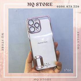 Ốp lưng cho Xiaomi Redmi 12 lưng trong viền màu cạnh vuông bảo vệ camera sang trọng Kai Nguyễn( hàng chính hãng)