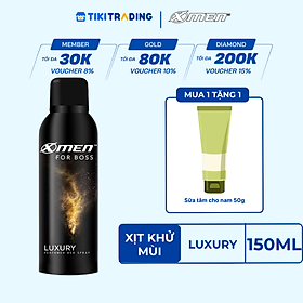 XỊT KHỬ MÙI XMEN FOR BOSS 150ML