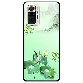 Ốp lưng dành cho Xiaomi Xiaomi Redmi Note 10 - Redmi Note 10 Pro - mẫu Tranh Sen Đẹp