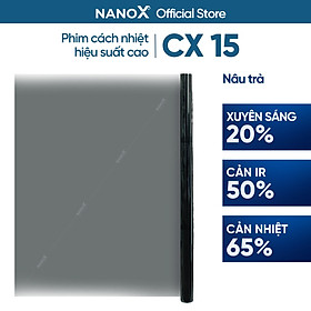 Mua Phim cách nhiệt dán kính NanoX CX 15 chống nắng nóng  chống UV  chống nhìn trộm