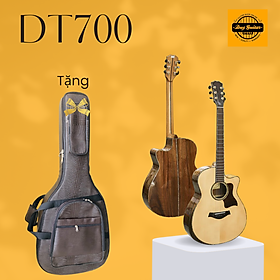 Mua Đàn guitar acoustic DT700 Duy Guitar Store thùng đàn gỗ điệp gỗ còng cho chất âm thanh tốt sử dụng lâu dài cần đàn cẩn xà cừ tinh xảo