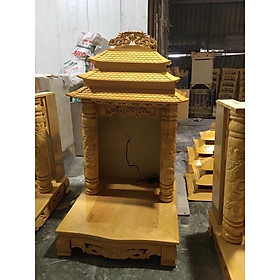 Mua bàn thờ thần tài gỗ pơmu