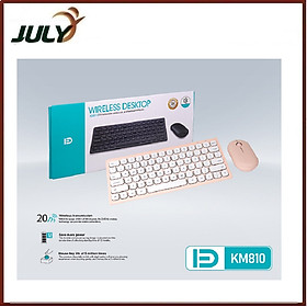 Mua Bộ Phím Chuột Mini Không Dây FD KM810 (Đen-Trắng- Hồng- Xanh)  - JL
