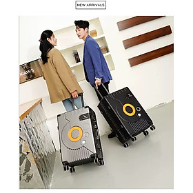 Vali Khung Nhôm Khóa Sập Hình Học NiceVilla Size 20inch & 24inch