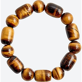 Vòng tay đá mắt hổ lu thống Ngọc Quý Gemstones