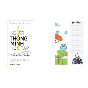 Người Thông Minh Học Tập Như Thế Nào - Peak Learning ( Tặng Bookmark Tuyệt Đẹp )