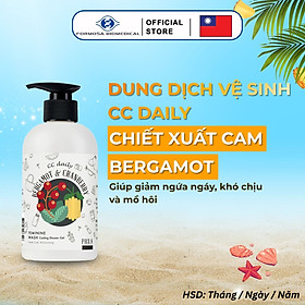 Dung Dịch Vệ Sinh Phụ Nữ CC Daily Feminine Wash Cooling And Refreshing Shower Gel (Bergamot & Cranberry) 330g