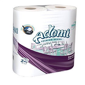 Giấy vệ sinh bếp cao cấp ADOMI 100% bột giấy nguyên chất tiêu chuẩn xuất