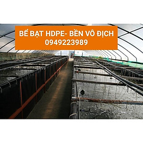 Mua bể bạt HDPE KT 4x2x1m