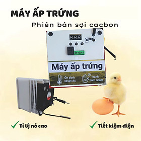 Mua Bộ máy ấp trứng cacbon tích hợp đèn led chiếu sáng bên trong cho gà vịt ngan ngỗng hàng nhập khẩu