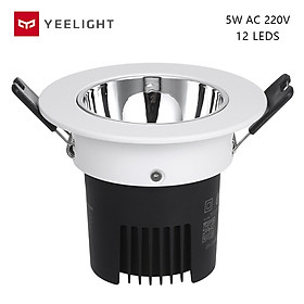 Yeelight Intellight LEDs Recessed Downlight Mesh Pro Edition AC220V 8W 500ml Dimmable Ceiling Down Light Smartphone