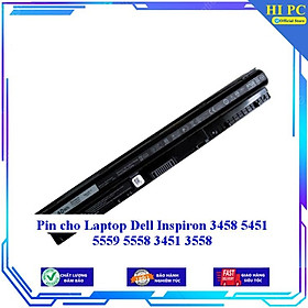 Pin cho laptop dell inspiron 3458 5451 5559 5558 3451 3558 - hàng nhập khẩu