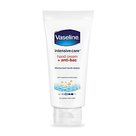 Kem dưỡng tay Vaseline Intensive Care Hand Cream + Anti Bac - 75ml