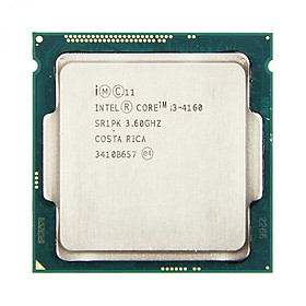 Mua Bộ Vi Xử Lý CPU Intel Core I3-4160 (3.60GHz  3M  2 Cores 4 Threads  Socket LGA1150  Thế hệ 4) Tray chưa Fan - Hàng Chính Hãng