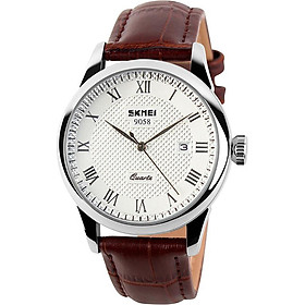 Đồng hồ nam dây da Skmei 90TCK58