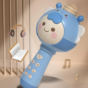 Mua Micro Cho Bé Tập Hát Karaoke Không Dây Bằng Nhựa Dễ Thương Đồ Chơi Cho Trẻ Em Kết Nối Bluetooth