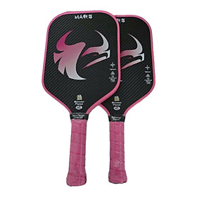 ￼Fee ship 1 Vợt Pickleball Mars Chuyên Nghiệp USAPA Approved. Raw Carbon 3k- mặt vợt nhám, Carbon Đánh Bao Ngon Sport