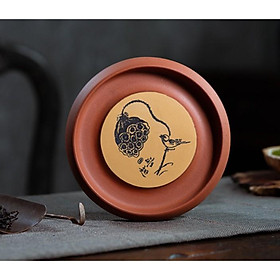 Mua Thuyền Trà Gốm Họa Tiết Vẽ Tay