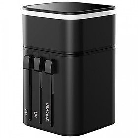Bộ sạc du lịch toàn cầu sạc nhanh đa năng Baseus Removable 2in1 universal travel adapter PPS (Hàng chính hãng)