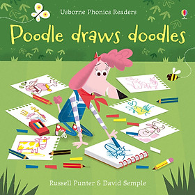 Hình ảnh Sách tô vẽ tiếng Anh: Phonics Readers: Poodle Draws Doodles