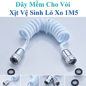 Dây Mềm Cho Vòi Xịt Vệ Sinh Lò Xo 1M5