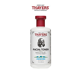 Nước hoa hồng không cồn (Toner) THAYERS - Không mùi 355ml