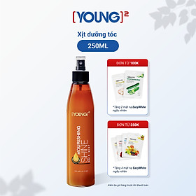 Xịt dưỡng tóc YOUNG giúp tóc chắc khỏe và giảm chẻ ngọn 250ml